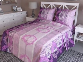 Постельное белье 1,5сп бязь пл 120 рис 1375