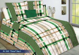 Постельное белье 1,5сп бязь пл 120 рис 2363-2