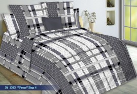 Постельное белье 1,5сп бязь пл 120 рис 2363-4